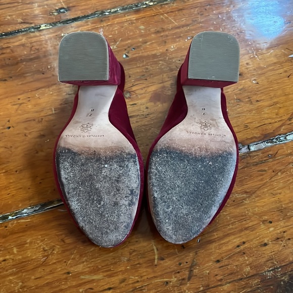 Loeffler Randell Velvet Heels - Picture 8 of 9